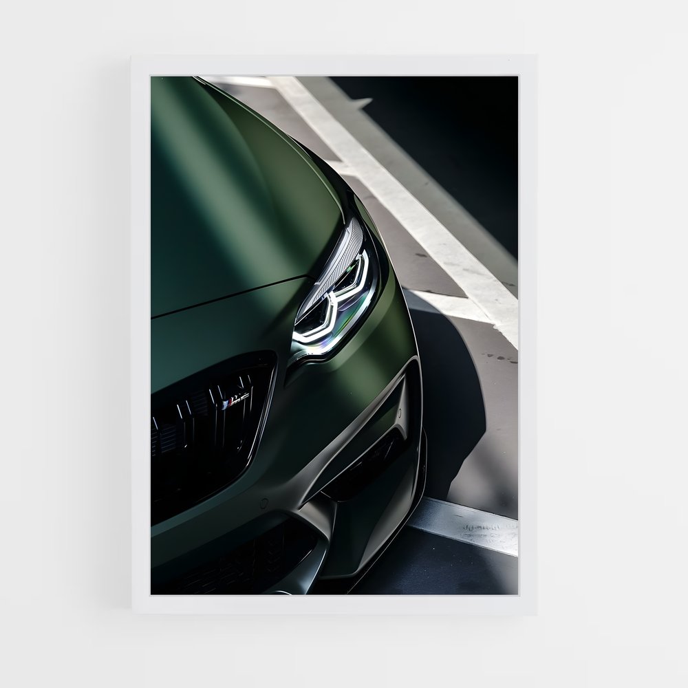 Poster M2 Green Machine – affiche BMW (vue 3)
